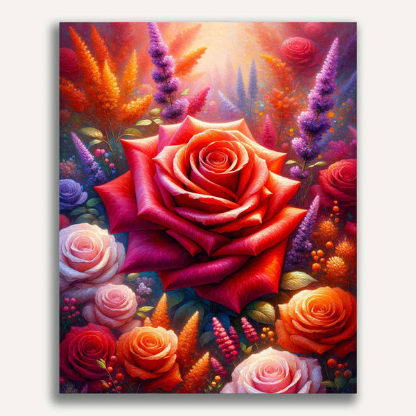 Paint by Numbers - Floral greetings