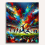 Paint by Numbers - Football, splash