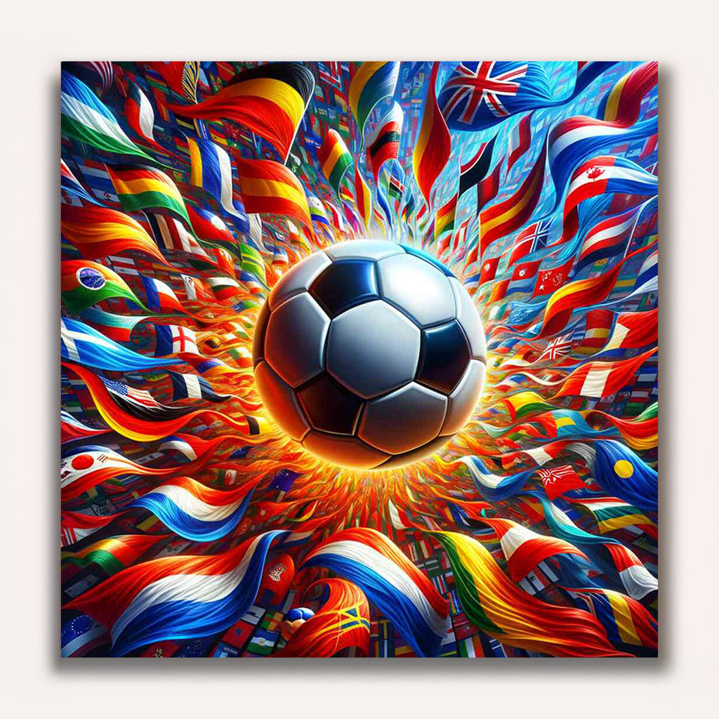 Paint by Numbers - Soccer world