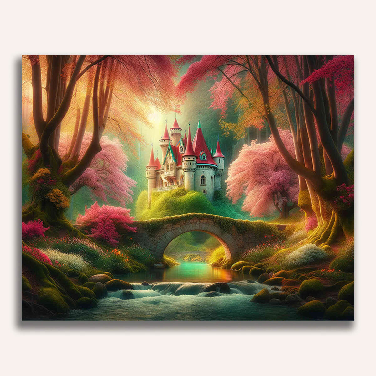 Paint by Numbers - Forest Castle