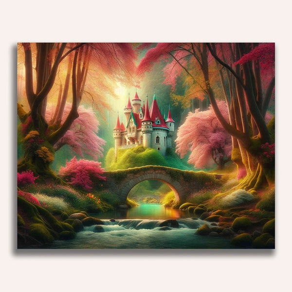 Paint by Numbers - Forest Castle