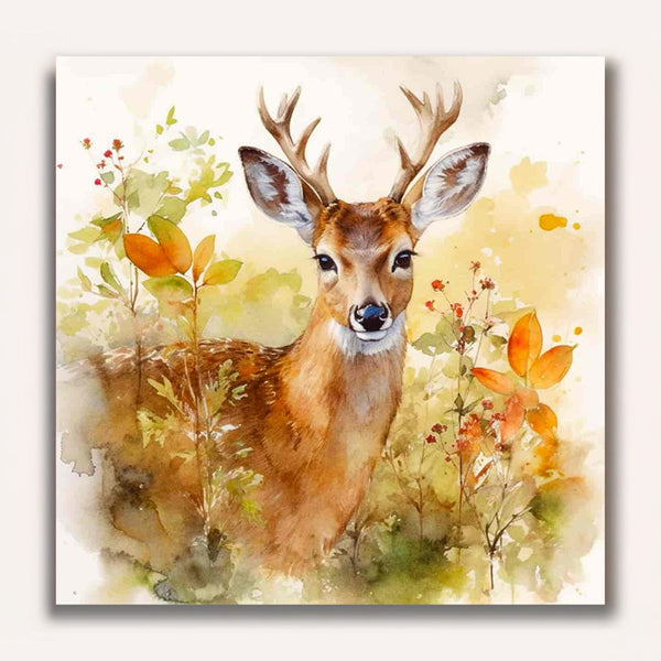 Paint by Numbers - Forest dwellers in unison