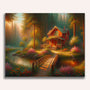 Paint by Numbers - Forest edge house