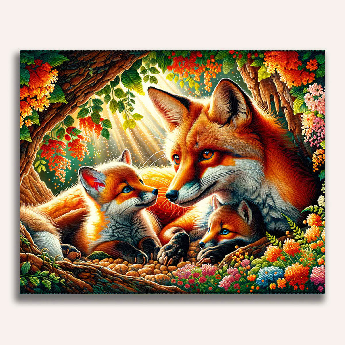 Paint by Numbers - Fox Mother