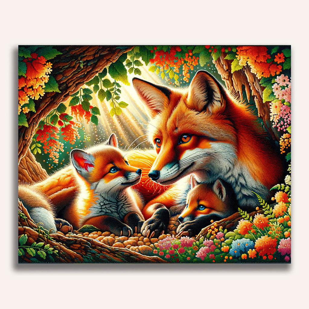 Paint by Numbers - Fox Mother