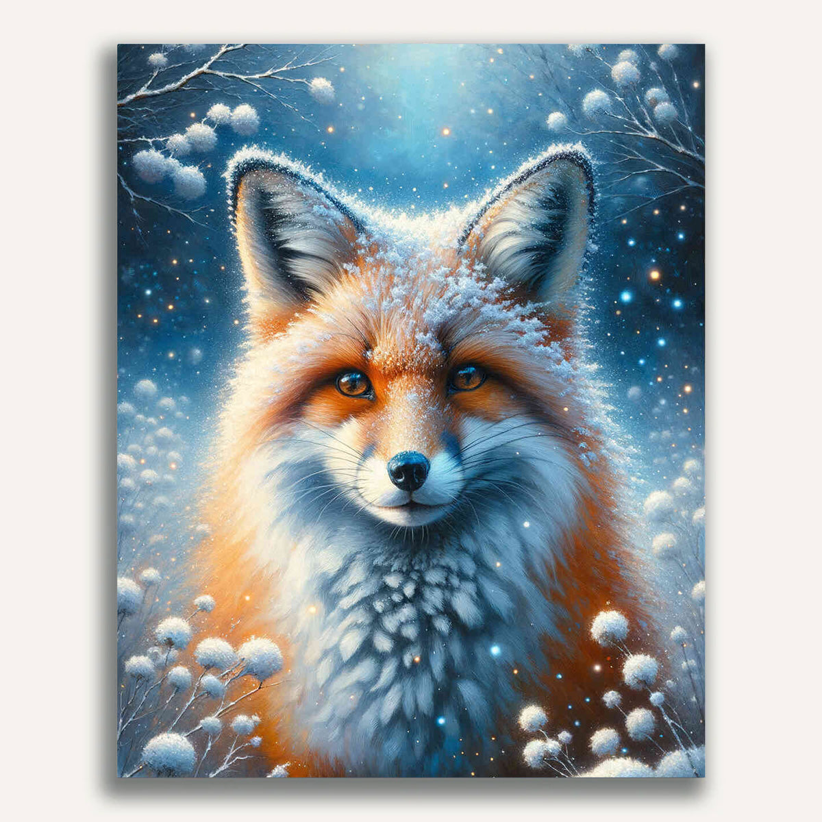 Paint by Numbers - Fox, color