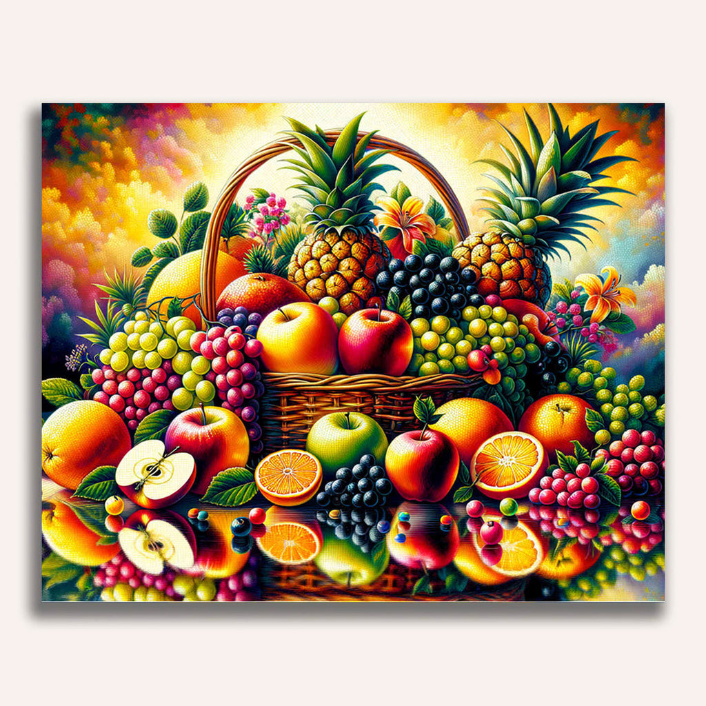Paint by Numbers - Fruit Basket