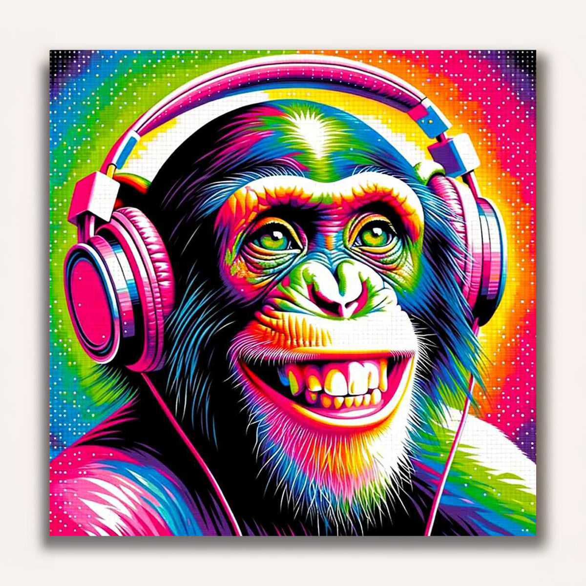 Paint by Numbers - Funny Monkey