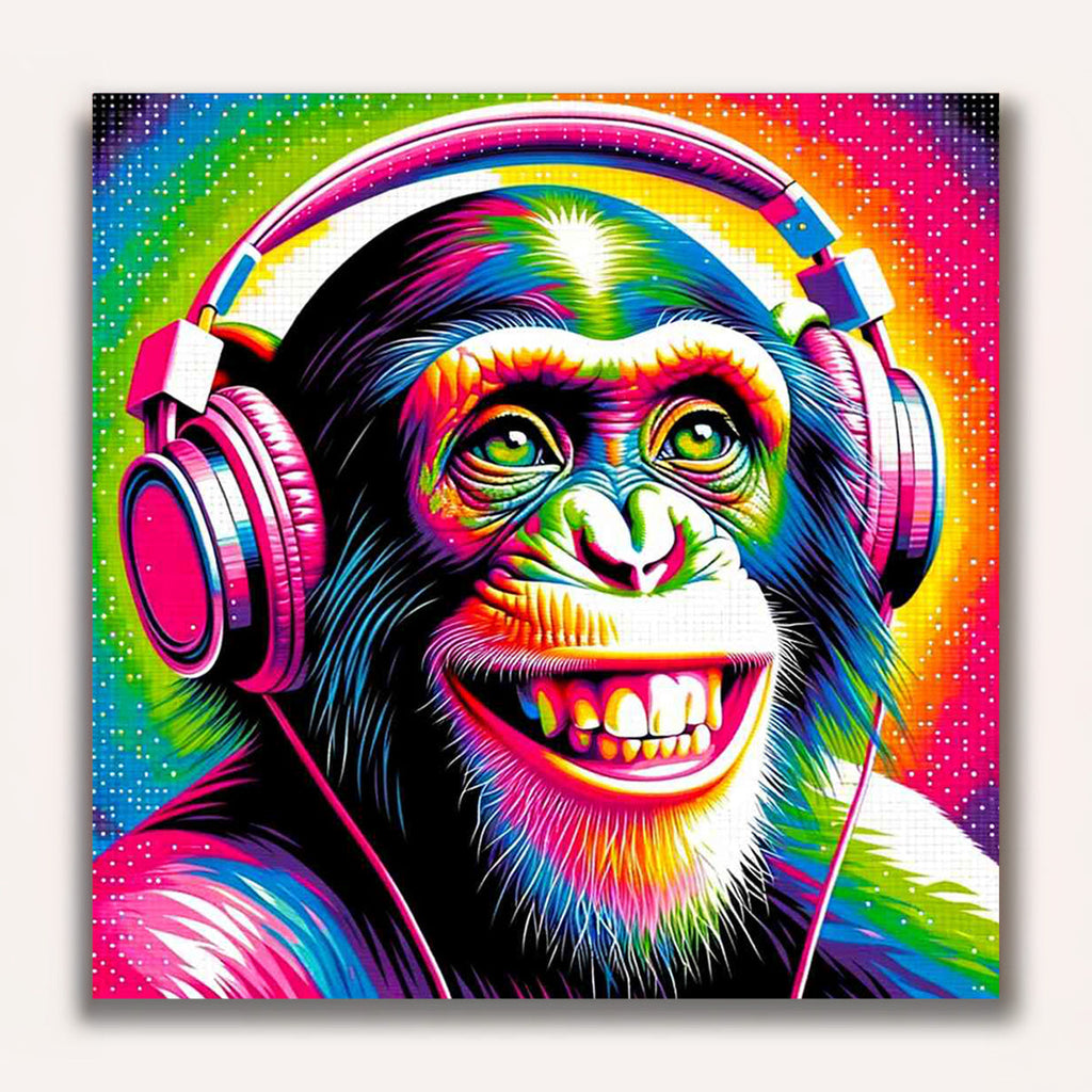 Paint by Numbers - Funny Monkey