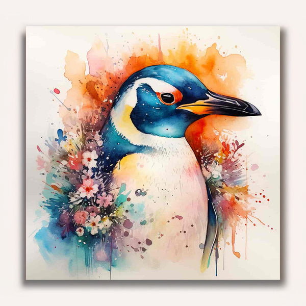 Paint by Numbers - Funny penguin
