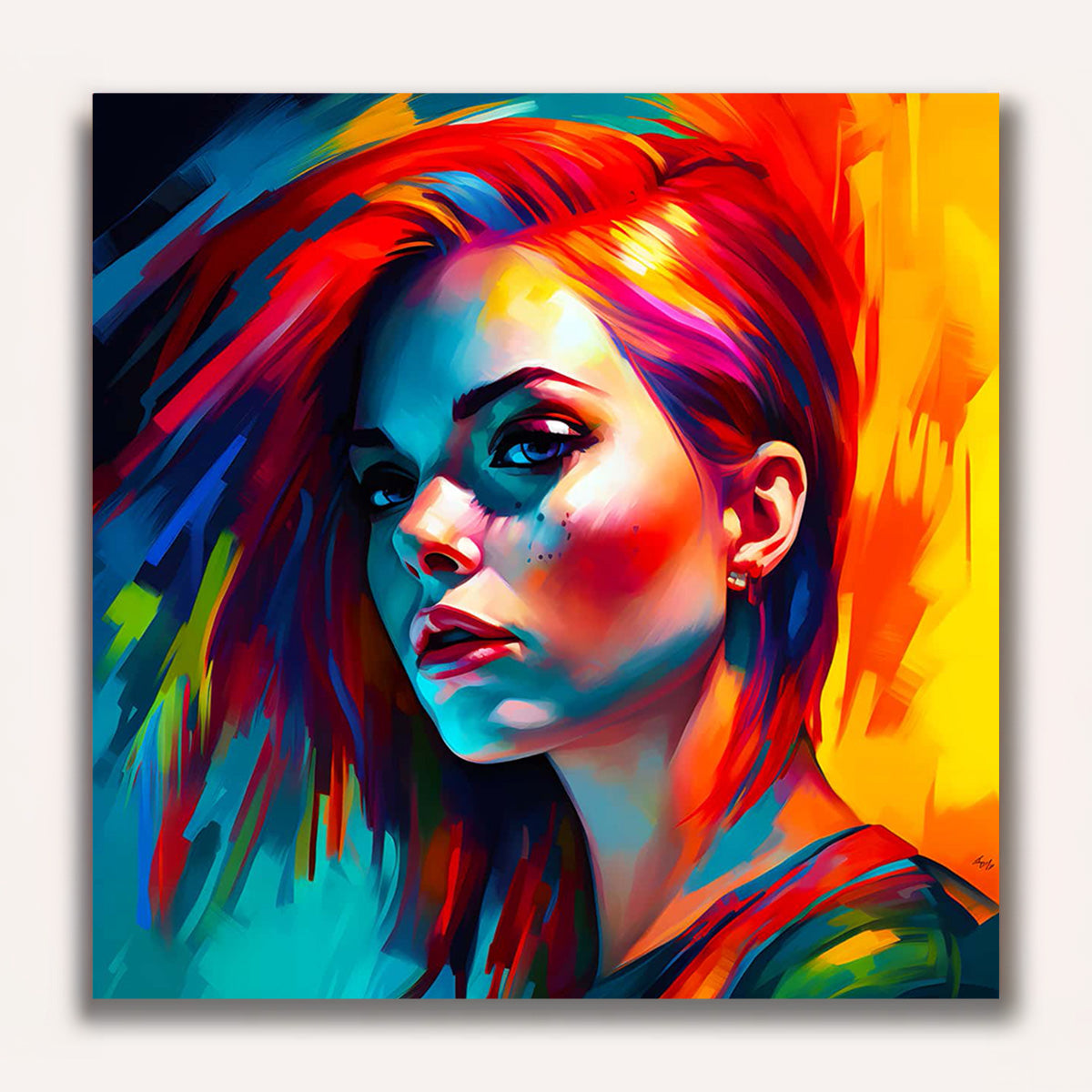 Paint by Numbers - Future Woman