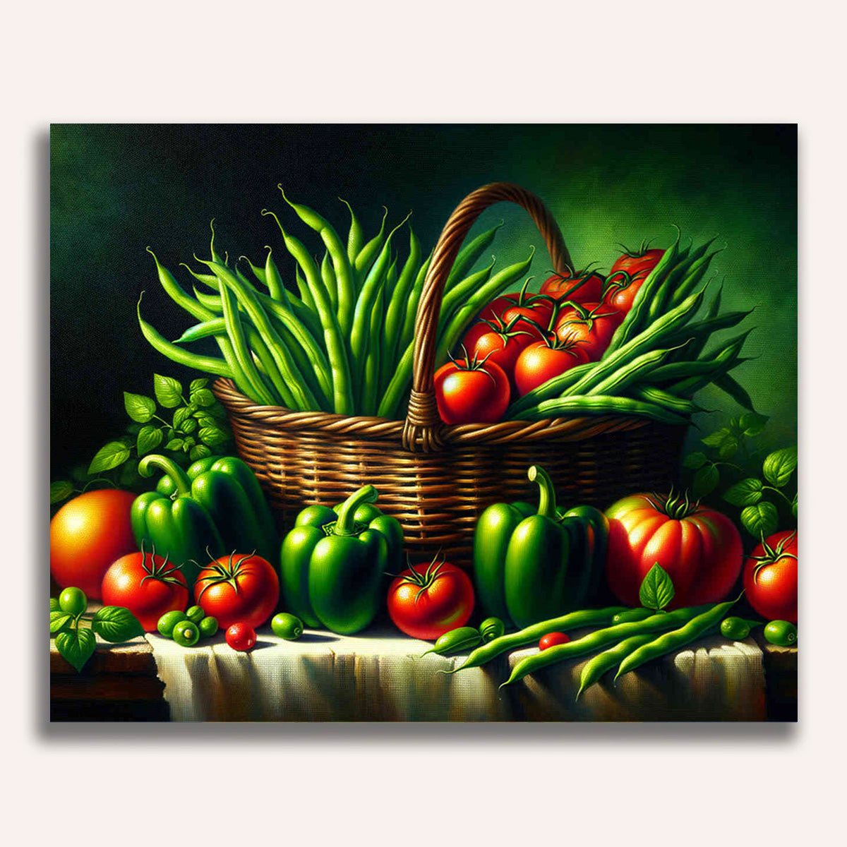 Paint by Numbers - Vegetable Mix