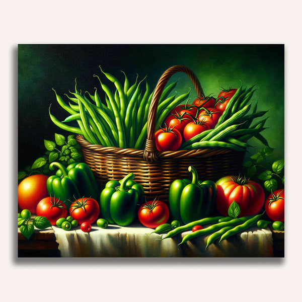 Paint by Numbers - Vegetable Mix