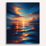 Paint by Numbers - Gentle swell, evening