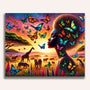Paint by Numbers - Beauty with butterflies