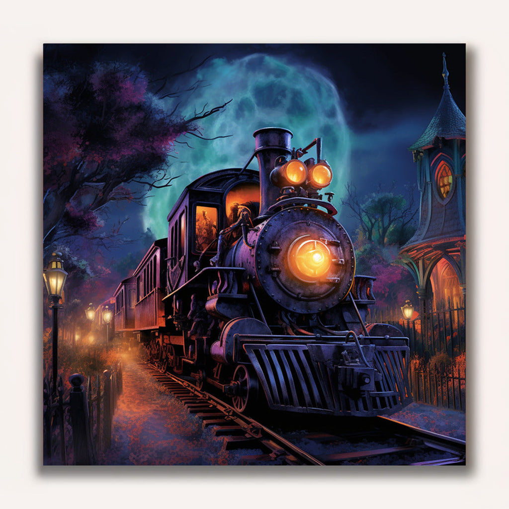 Paint by Numbers - Ghost Train