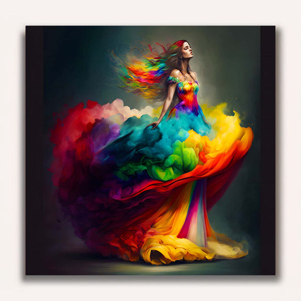 Paint by Numbers - Giant dress