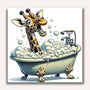 Paint by Numbers - Giraffe Bath of Hilarity