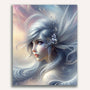 Paint by Numbers - Girl with hair ornament