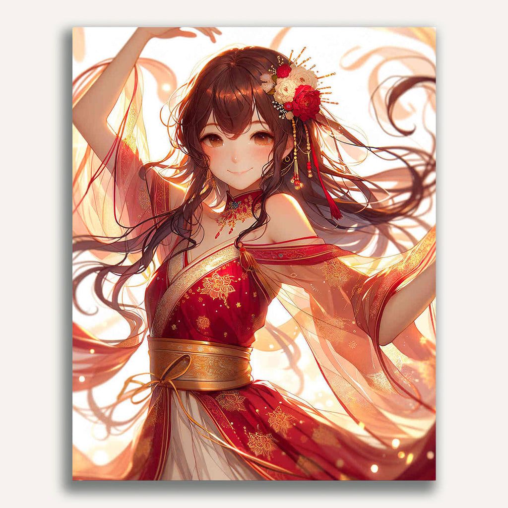 Paint by Numbers - Girl dancing