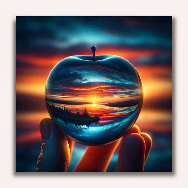 Paint by Numbers - Glass Apple Evening Mood
