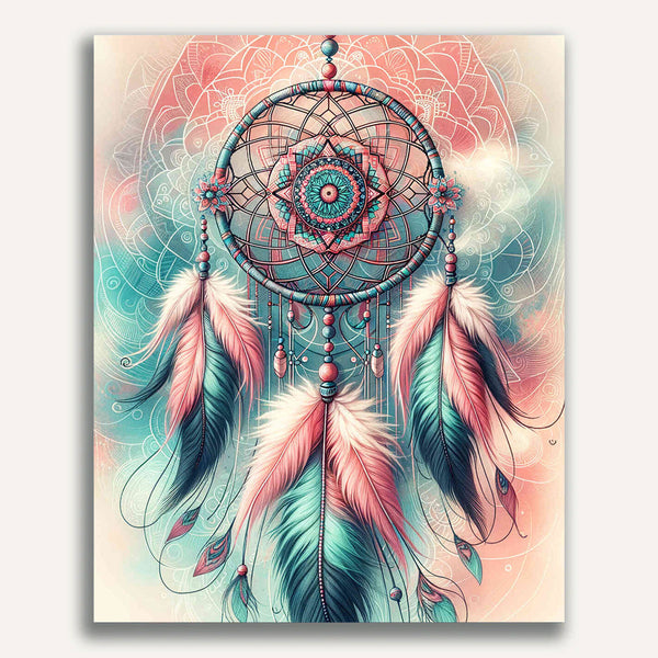 Paint by Numbers - Goblet Feathers