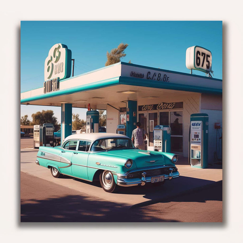 Paint by Numbers - Golden era of the automobile