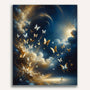 Paint by Numbers - Golden butterflies