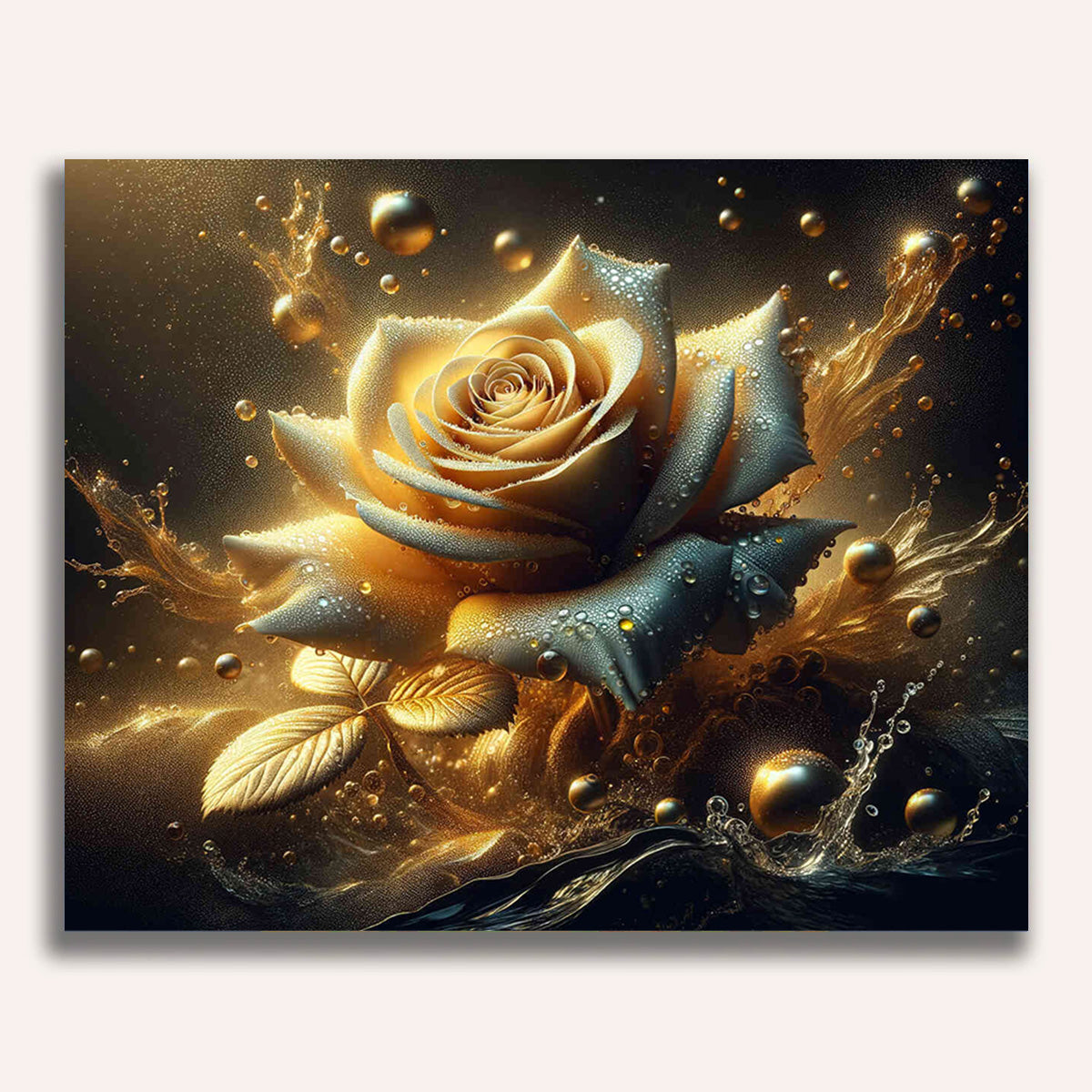 Paint by Numbers - Golden Rose Water