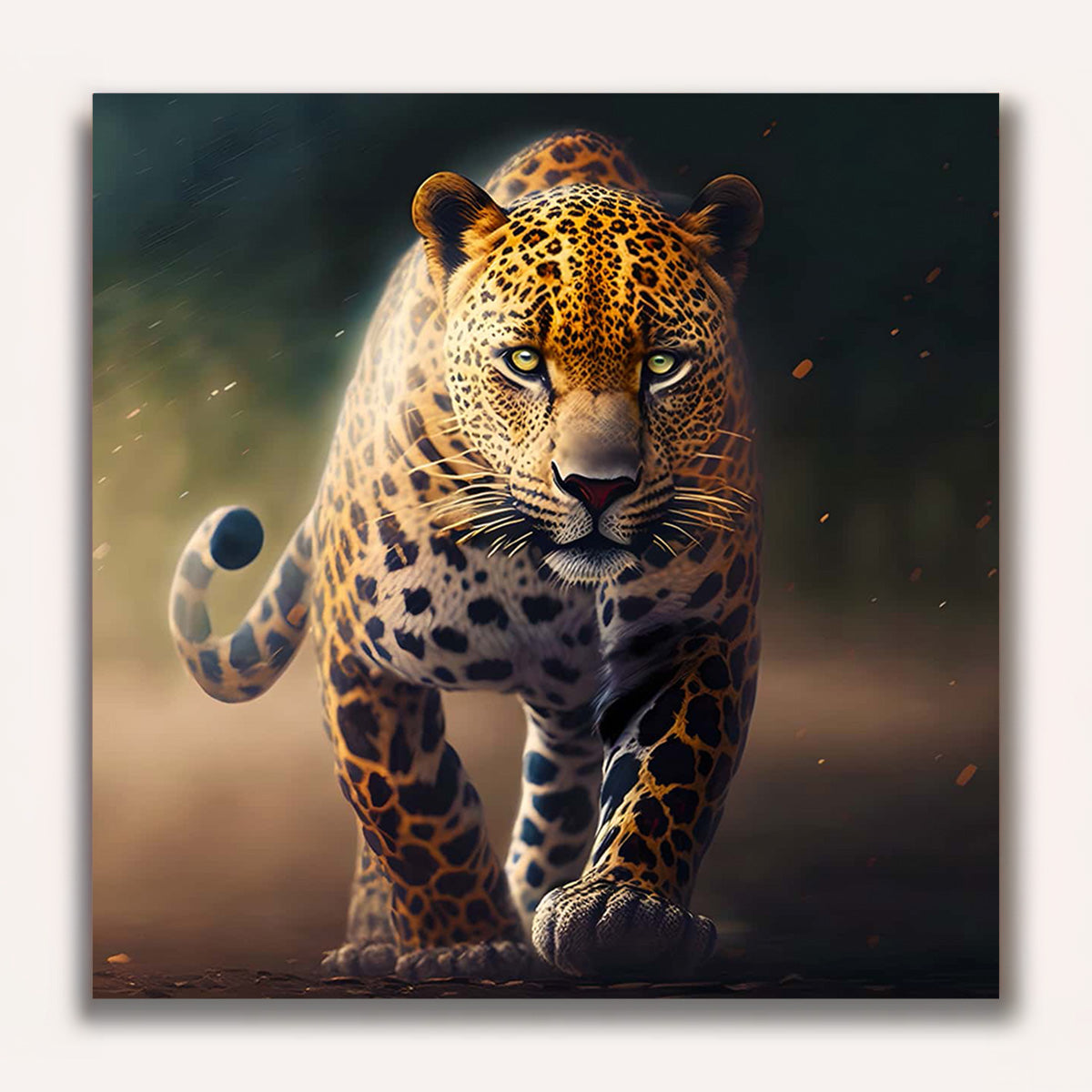 Paint by Numbers - Magnificent leopard