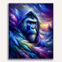 Paint by Numbers - Gorilla Blue Feathers
