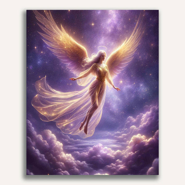 Paint by Numbers - Graceful Angel with Cepter