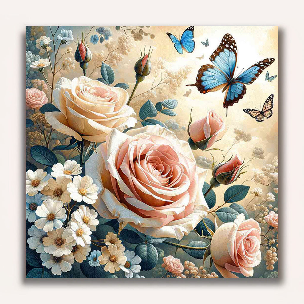 Paint by Numbers - Graceful Roses