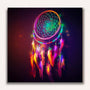 Paint by Numbers - Dream catcher neon