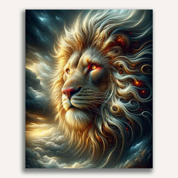 Paint by Numbers - Wise Lion