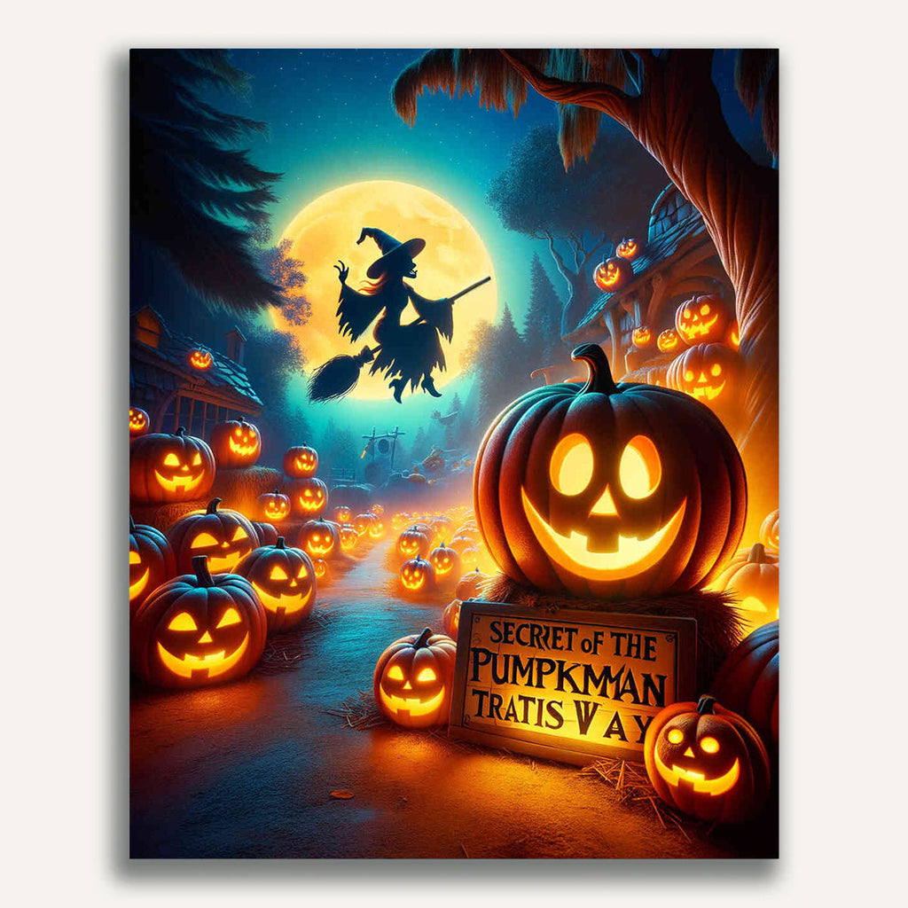 Paint by Numbers - Halloween Curb Man