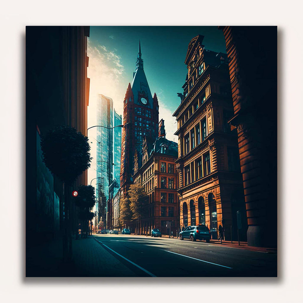 Paint by Numbers - Hamburg street