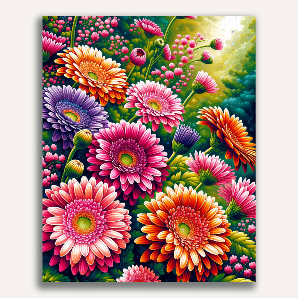 Paint by Numbers - Harmonic gerbera