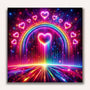 Paint by Numbers - Heart shine in the sea of stars