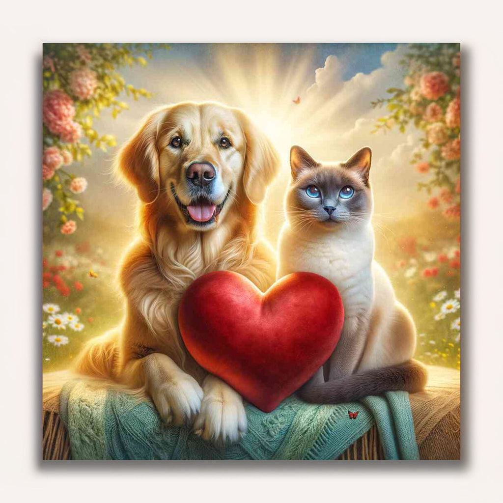 Paint by Numbers - Heartfelt Friends