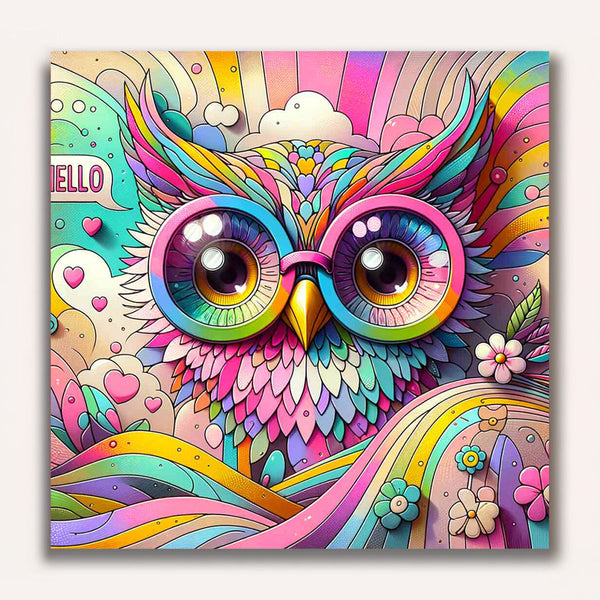 Paint by Numbers - Hello Owl