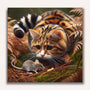 Paint by Numbers - Hidden Encounter in the Autumn Forest