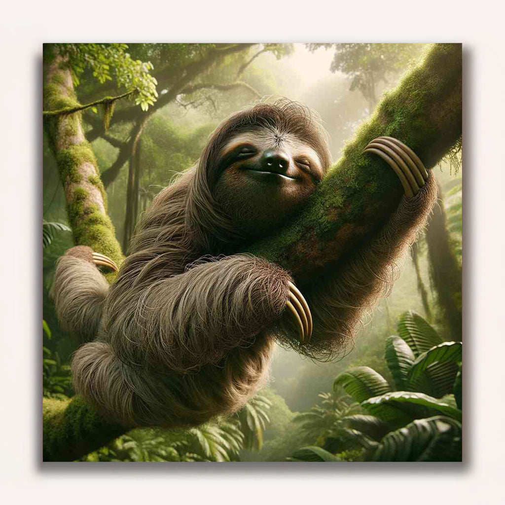 Paint by Numbers - Hidden Peace in the Green