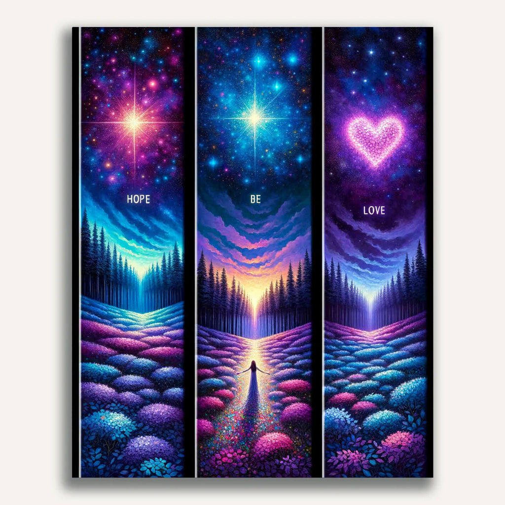 Paint by Numbers - Hope, Belive, Love