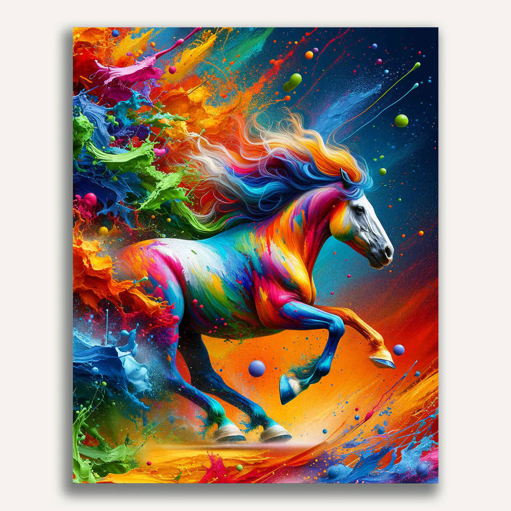 Paint by Numbers - Horse Color Flash