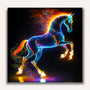 Paint by Numbers - Horse luminous