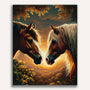 Paint by Numbers - Horse Love Romantic