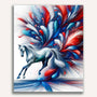 Paint by Numbers - Horse with Feathers