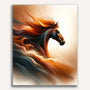 Paint by Numbers - Horse with Waving Mag