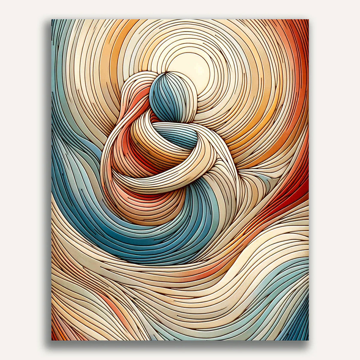 Paint by Numbers - Hug – DIY Paint by Numbers